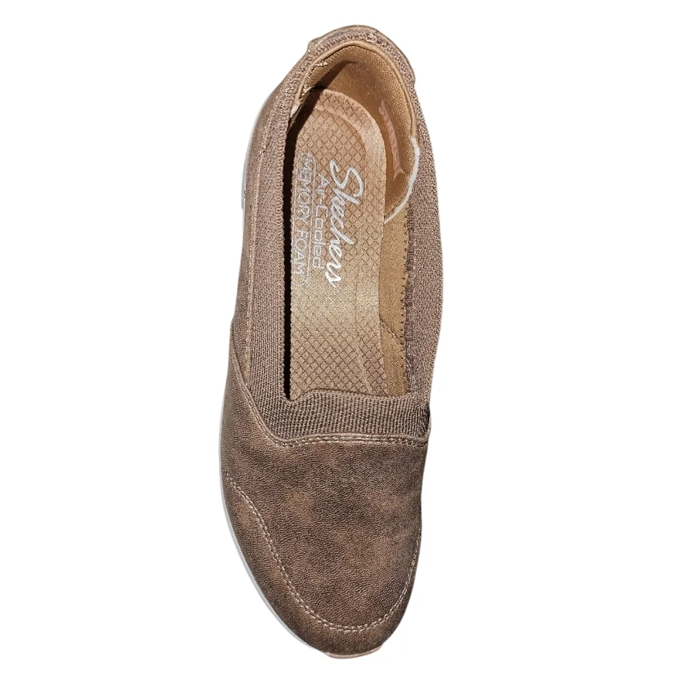 Skechers Brown Slip On Loafers Women's 7‎